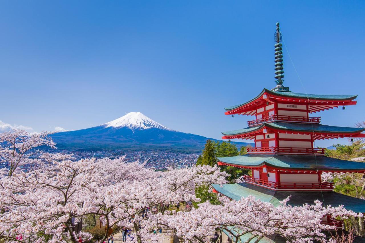 Mt Fuji Glamping Tourist Villa Kawaguchiko Фудзі-Каваґутіко Екстер'єр фото